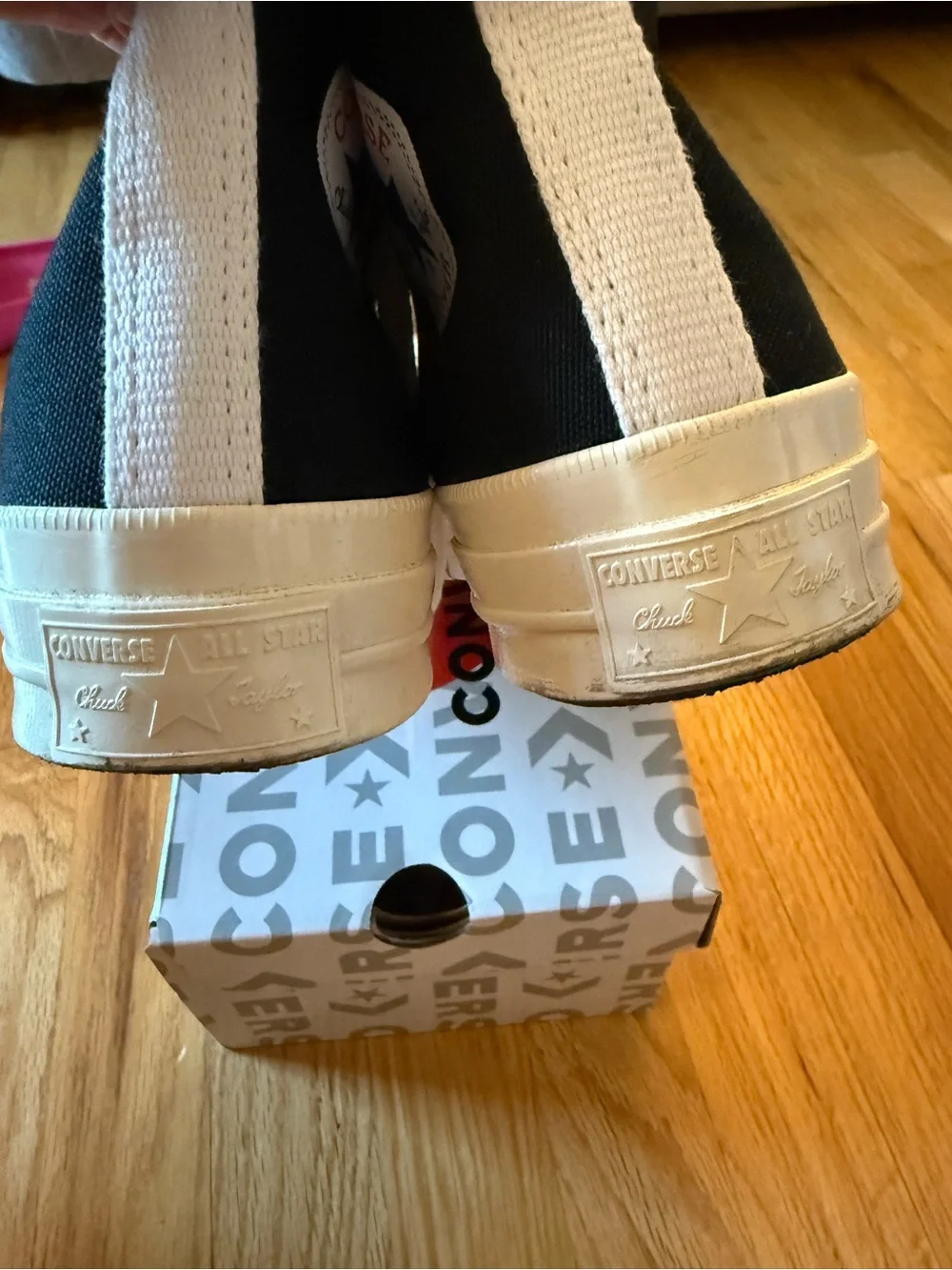 Converse Comme des Garçons Play Chuck Taylor high top sneakers